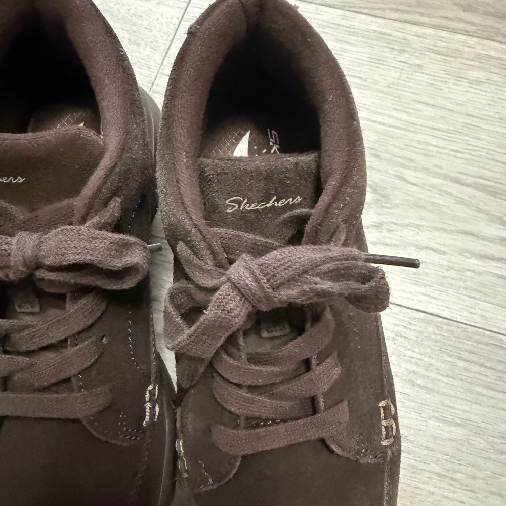 Skechers Archie Air-Cooled leather upper chocolate boots size 7.5 - Picture 2 of 10